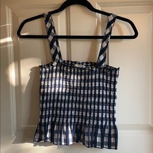 Ten Sixty Sherman Gingham Top